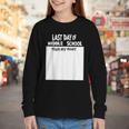 Fun Last Day Of School Sign My Shirt Back To School Cool Youth Long Sleeve Tee Fun Last Day Of School Sign My Shirt Back To School Cool Youth Long Sleeve Tee