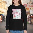 Girls Pre-K Coquette Bow Pink Preppy Back To School Youth Long Sleeve Tee Girls Pre-K Coquette Bow Pink Preppy Back To School Youth Long Sleeve Tee
