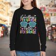 Goodbye 7th Grade Hello 8th Grade Graduation Back To School Youth Long Sleeve Tee