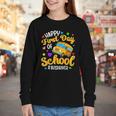 Happy First Day Of School Bus Driver Back To School Youth Long Sleeve Tee Happy First Day Of School Bus Driver Back To School Youth Long Sleeve Tee