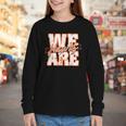 We Are Hawks Back To School Spirit O Youth Long Sleeve Tee We Are Hawks Back To School Spirit O Youth Long Sleeve Tee
