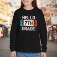 Hello 7th Grade Back To School Video Game Seventh Grade Boys Youth Long Sleeve Tee Hello 7th Grade Back To School Video Game Seventh Grade Boys Youth Long Sleeve Tee