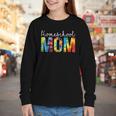 Homeschool Mom Tie Dye Back To School Day For Women For Work Youth Long Sleeve Tee Homeschool Mom Tie Dye Back To School Day For Women For Work Youth Long Sleeve Tee