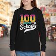 Ice Cream Drip 100 Days Of School Baseball Boys 100th Day Youth Long Sleeve Tee Ice Cream Drip 100 Days Of School Baseball Boys 100th Day Youth Long Sleeve Tee