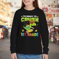 I'm Ready To Crush 1st Grade Dinosaurs Back To School Kids Youth Long Sleeve Tee I'm Ready To Crush 1st Grade Dinosaurs Back To School Kids Youth Long Sleeve Tee