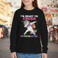 I'm Ready To Crush Kindergarten Unicorn Back To School Youth Long Sleeve Tee I'm Ready To Crush Kindergarten Unicorn Back To School Youth Long Sleeve Tee