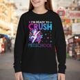 I'm Ready To Crush Preschool Dabbing Unicorn Back To School Youth Long Sleeve Tee I'm Ready To Crush Preschool Dabbing Unicorn Back To School Youth Long Sleeve Tee