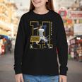 Jackson Chourio Milwaukee MLB Baseball Player MLBJCH202M Youth Long Sleeve Tee Jackson Chourio Milwaukee MLB Baseball Player MLBJCH202M Youth Long Sleeve Tee