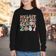 My Last First Day Senior 2027 Back To School Class Of 2027 Youth Long Sleeve Tee My Last First Day Senior 2027 Back To School Class Of 2027 Youth Long Sleeve Tee