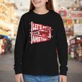 Let's Go Amistad Friendship Back To School Spirit Youth Long Sleeve Tee Let's Go Amistad Friendship Back To School Spirit Youth Long Sleeve Tee