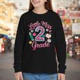 Little Miss 2nd Grade Grader Girls 1st Day Back To School Youth Long Sleeve Tee Little Miss 2nd Grade Grader Girls 1st Day Back To School Youth Long Sleeve Tee