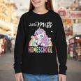 Little Miss Homeschool Back To School Girls Homeschool Youth Long Sleeve Tee
