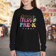 Little Miss Pre-K Preschool First Day Back To School Girls Youth Long Sleeve Tee Little Miss Pre-K Preschool First Day Back To School Girls Youth Long Sleeve Tee