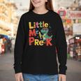 Little Mr Pre-K Dino Back To School Youth Long Sleeve Tee Little Mr Pre-K Dino Back To School Youth Long Sleeve Tee