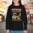 Mission Fifth 5th Grade Accepted Astronaut Back To School Youth Long Sleeve Tee Mission Fifth 5th Grade Accepted Astronaut Back To School Youth Long Sleeve Tee