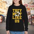 Not Like Hornets Back To School Spirit GY Youth Long Sleeve Tee Not Like Hornets Back To School Spirit GY Youth Long Sleeve Tee
