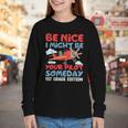 I Might Be Your Pilot First Day Back To School 1st Grade Youth Long Sleeve Tee