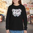 Preppy Fourth Grade Back To School Coquette 4th Grade Youth Long Sleeve Tee