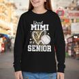Proud Mimi Of A 2026 Senior Baseball Graduation Leopard Youth Long Sleeve Tee