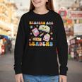 Readers Are Leaders Book Lover Back To School Groovy Girls Youth Long Sleeve Tee