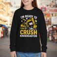 Im Ready To Crush Kindergarten Boys Back To School Youth Long Sleeve Tee Im Ready To Crush Kindergarten Boys Back To School Youth Long Sleeve Tee