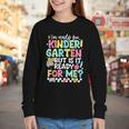 Ready For Kindergarten But Is It Ready For Me Back To School Youth Long Sleeve Tee Ready For Kindergarten But Is It Ready For Me Back To School Youth Long Sleeve Tee