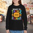 Ready To Tackle 3rd Grade Back To School Kids Football Youth Long Sleeve Tee Ready To Tackle 3rd Grade Back To School Kids Football Youth Long Sleeve Tee
