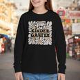 Retro Flower Power Squared Kindergarten Back To School Youth Long Sleeve Tee Retro Flower Power Squared Kindergarten Back To School Youth Long Sleeve Tee