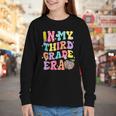 Retro Groovy In My Third Grade Era First Day Back To School Youth Long Sleeve Tee Retro Groovy In My Third Grade Era First Day Back To School Youth Long Sleeve Tee