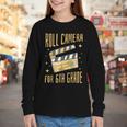 Roll Camera For 6th Grade Movie Lover Back To School Youth Long Sleeve Tee Roll Camera For 6th Grade Movie Lover Back To School Youth Long Sleeve Tee