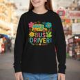 School Bus Driver Boho Floral Leopard Back To School Womens Youth Long Sleeve Tee School Bus Driver Boho Floral Leopard Back To School Womens Youth Long Sleeve Tee