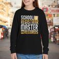 School Registrar Appreciation Back To School Registrar Youth Long Sleeve Tee