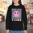 Second Grade Vibes Groovy Back To School 2nd Grade Girls Kid Youth Long Sleeve Tee Second Grade Vibes Groovy Back To School 2nd Grade Girls Kid Youth Long Sleeve Tee