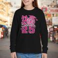 Senior 2025 Class Of 2025 Bows Back To School 2025 Youth Long Sleeve Tee Senior 2025 Class Of 2025 Bows Back To School 2025 Youth Long Sleeve Tee