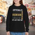 Senior Class Of 2026 Back To School Last First Day Of School Youth Long Sleeve Tee Senior Class Of 2026 Back To School Last First Day Of School Youth Long Sleeve Tee