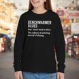 Sport Definition Baseball Soccer Benchwarmer Blues Youth Long Sleeve Tee