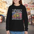 Students Delivery Specialist Back To School Bus Driver Youth Long Sleeve Tee