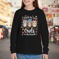 Teaching Owls On The Branch Back To School Youth Long Sleeve Tee Teaching Owls On The Branch Back To School Youth Long Sleeve Tee