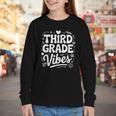 Third Grade Vibes Back To School Fun Youth Long Sleeve Tee