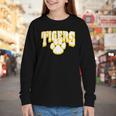 Tigers School Spirit Back To School Y Youth Long Sleeve Tee Tigers School Spirit Back To School Y Youth Long Sleeve Tee