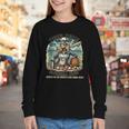 Tired Mom's Baseball Club Surviving On Snacks And Home Runs Youth Long Sleeve Tee Tired Mom's Baseball Club Surviving On Snacks And Home Runs Youth Long Sleeve Tee