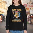 Tung Tung Sahur 2nd Grade Italian Brainrot Back To School Youth Long Sleeve Tee Tung Tung Sahur 2nd Grade Italian Brainrot Back To School Youth Long Sleeve Tee