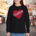 Vintage Panthers School Sports Name Spirit Go Back To School Youth Long Sleeve Tee