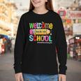 Welcome Back To School School Secretary Life Leopard Youth Long Sleeve Tee Welcome Back To School School Secretary Life Leopard Youth Long Sleeve Tee