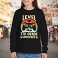 Women's Level 7th Grade Unlocked Back To School 7th Grade Boys Youth Long Sleeve Tee Women's Level 7th Grade Unlocked Back To School 7th Grade Boys Youth Long Sleeve Tee