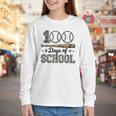 100 Days Of School Baseball Camo Boys School Teacher Youth Long Sleeve Tee 100 Days Of School Baseball Camo Boys School Teacher Youth Long Sleeve Tee