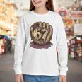 67 Ice Cream Drip Six Seven Baseball Premium Tri-Blend Youth Long Sleeve Tee