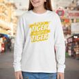 Always A Tiger Back To School Spirit GY Performance Youth Long Sleeve Tee Always A Tiger Back To School Spirit GY Performance Youth Long Sleeve Tee