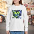 Awesome 67 Baseball Drip Effect Baseball 6-7 Meme Graphic Premium Tri-Blend Youth Long Sleeve Tee Awesome 67 Baseball Drip Effect Baseball 6-7 Meme Graphic Premium Tri-Blend Youth Long Sleeve Tee