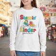 Back To School Girls Boys First Day Of Kindergarten Youth Long Sleeve Tee Back To School Girls Boys First Day Of Kindergarten Youth Long Sleeve Tee